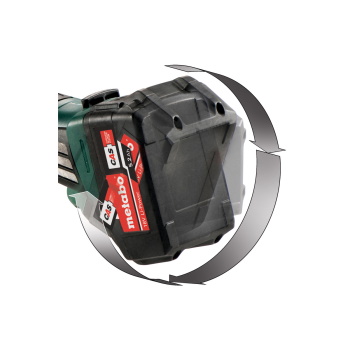 Metabo akumulatorska ugaona brusilica W 18 LTX 125 - Slika 2