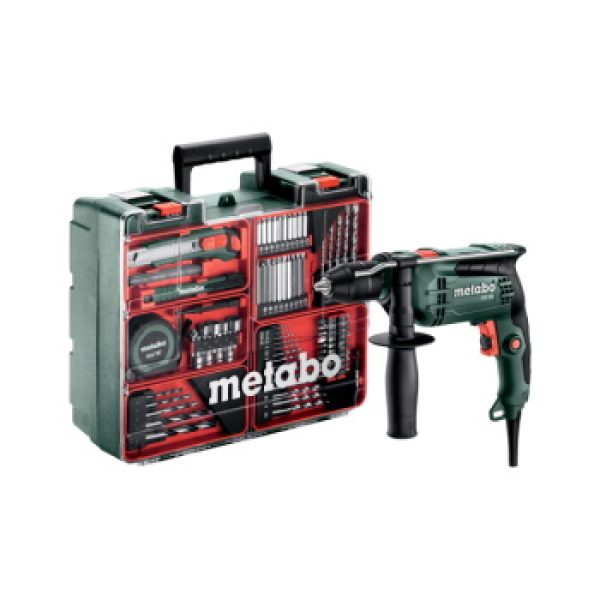 Metabo vibraciona bušilica SBE 650 u koferu sa velikim setom pribora 600742870