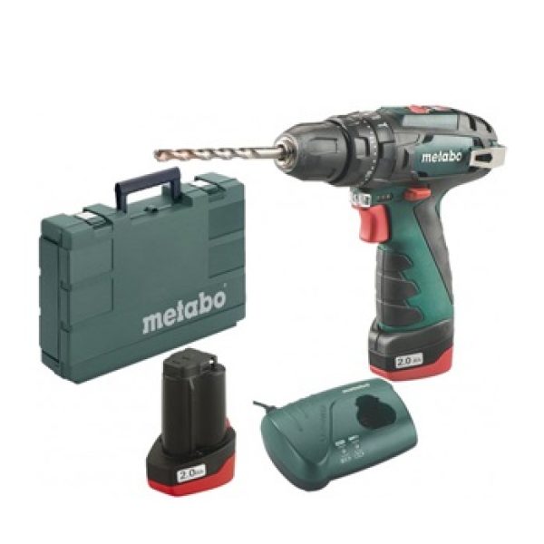 Metabo akumulatorska bušilica odvrtač vibraciona PowerMaxx SB Basic 600385500
