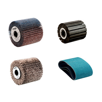 Metabo brusilica za satiniranje + 4 valjka i 3 trake SE 17-200 RT set 602259500 - Slika 5