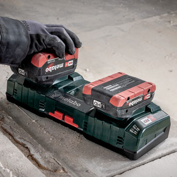 Metabo dupli brzi punjač ASC 145 DUO 627495000 - Slika 2