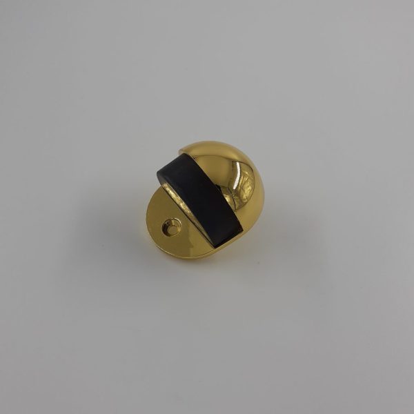 Odbojnik za vrata - polulopta mesing