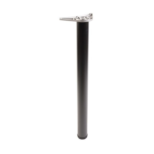 Noga za sto fi60 crna H710mm