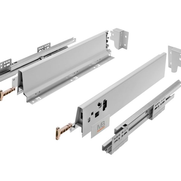 GTV ModernBox® L-500 komplet - niski sivi, PB-D-KPL500A
