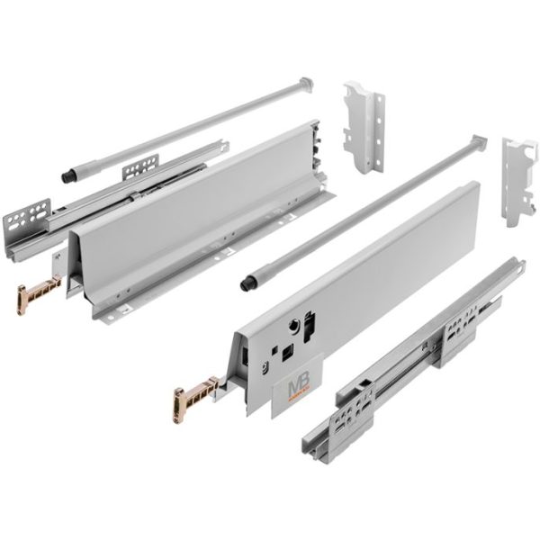 GTV ModernBox® L-500 komplet - srednji, sivi, PB-D-KPL500B