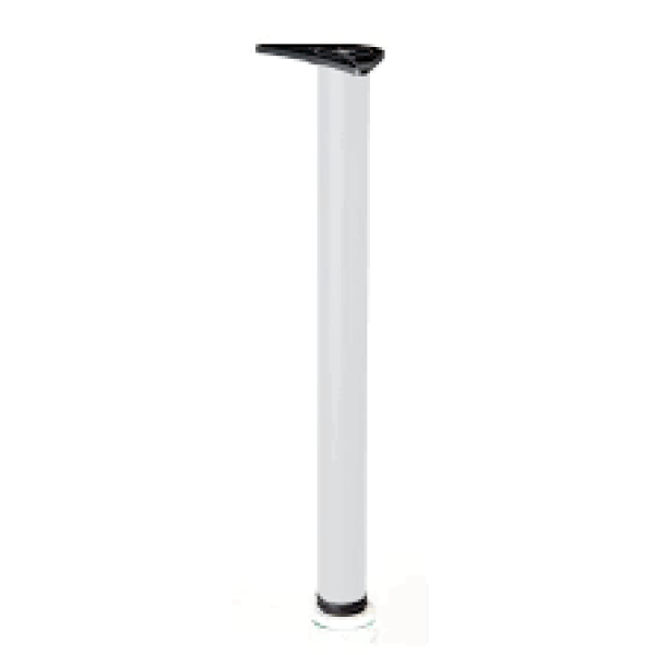 Noga za sto fi60 bela H710mm