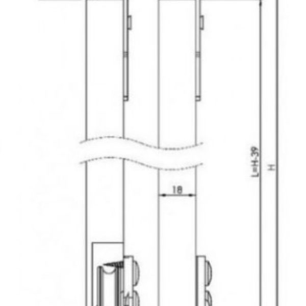 Okov za plakar LC80