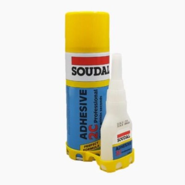 Soudal 2C Mitre Kit Super lepak 50g Aktivator sprej 200ml
